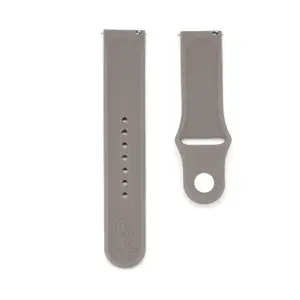 Silikona cilpas pulksteņa siksniņa connect CONUNI2010G 20 mm pelēka S/M 110 mm