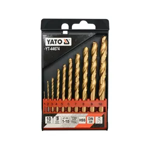 Drill bit set YATO YT-44674 — 10 pieces (pack)