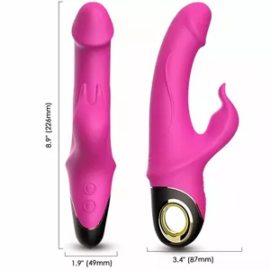 Dildo Vibrator Armony Silicone Fuchsia
