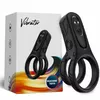 Насадка на пенис ARMONY DOUBLE RING VIBRATOR BLACK Photo 4