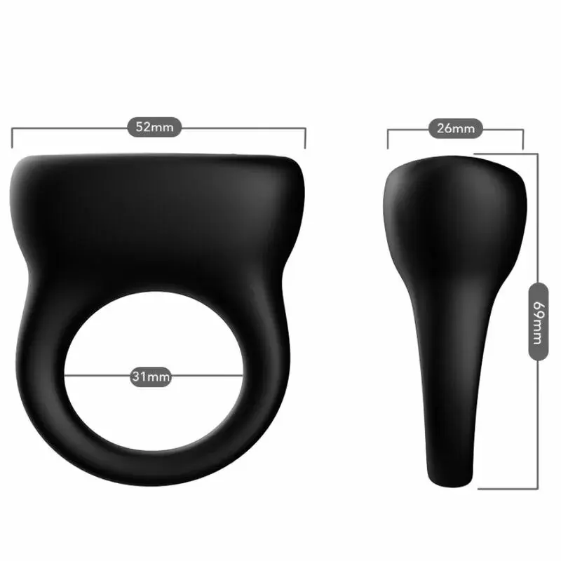 Насадка на пенис ARMONY RING VIBRATOR BLACK D-237946 Photo 3