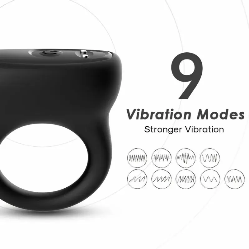Насадка на пенис ARMONY RING VIBRATOR BLACK D-237946 Photo 4
