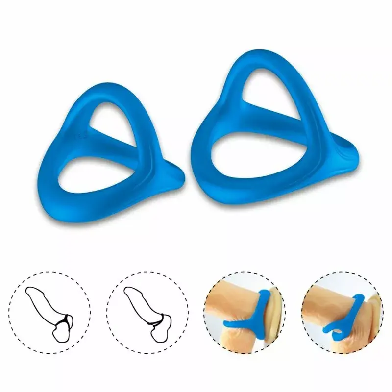 Силиконовое кольцо ARMONY FOR COUPLES Armony Tresor Double Blue Photo 3