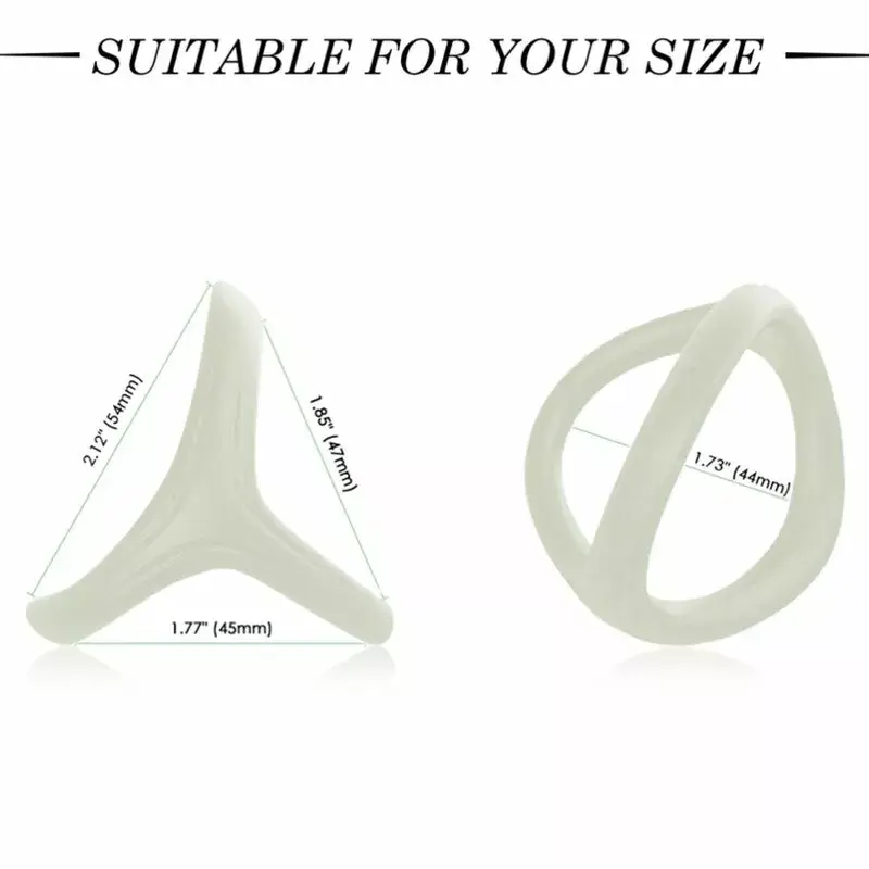 Силиконовое кольцо ARMONY FOR COUPLES Tresor Double Luminous D-238011 Photo 2