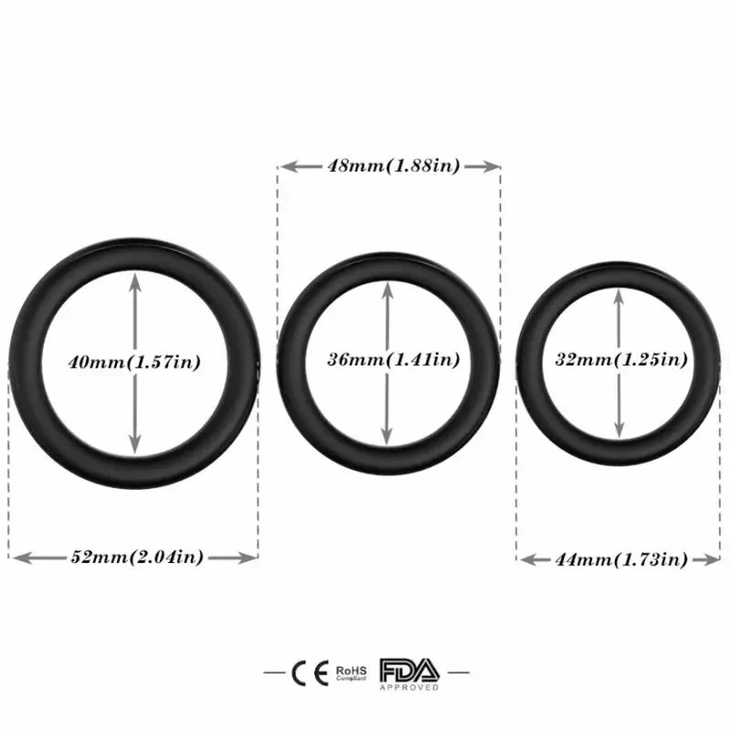 Силиконовое кольцо для пар ARMONY FOR COUPLES D-238014 Photo 4