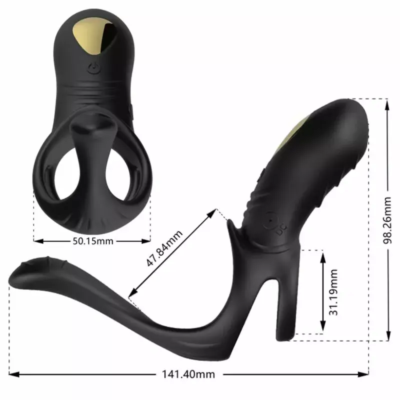 Penis Attachment ARMONY JOY JUMPER RING VIBRATOR Photo 2