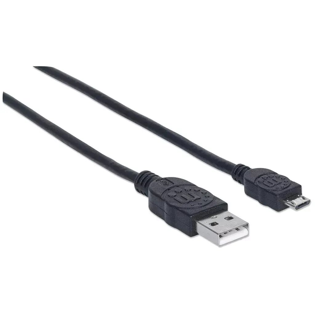 Manhattan USB-A to Micro-USB B cable — 3 m Photo 2