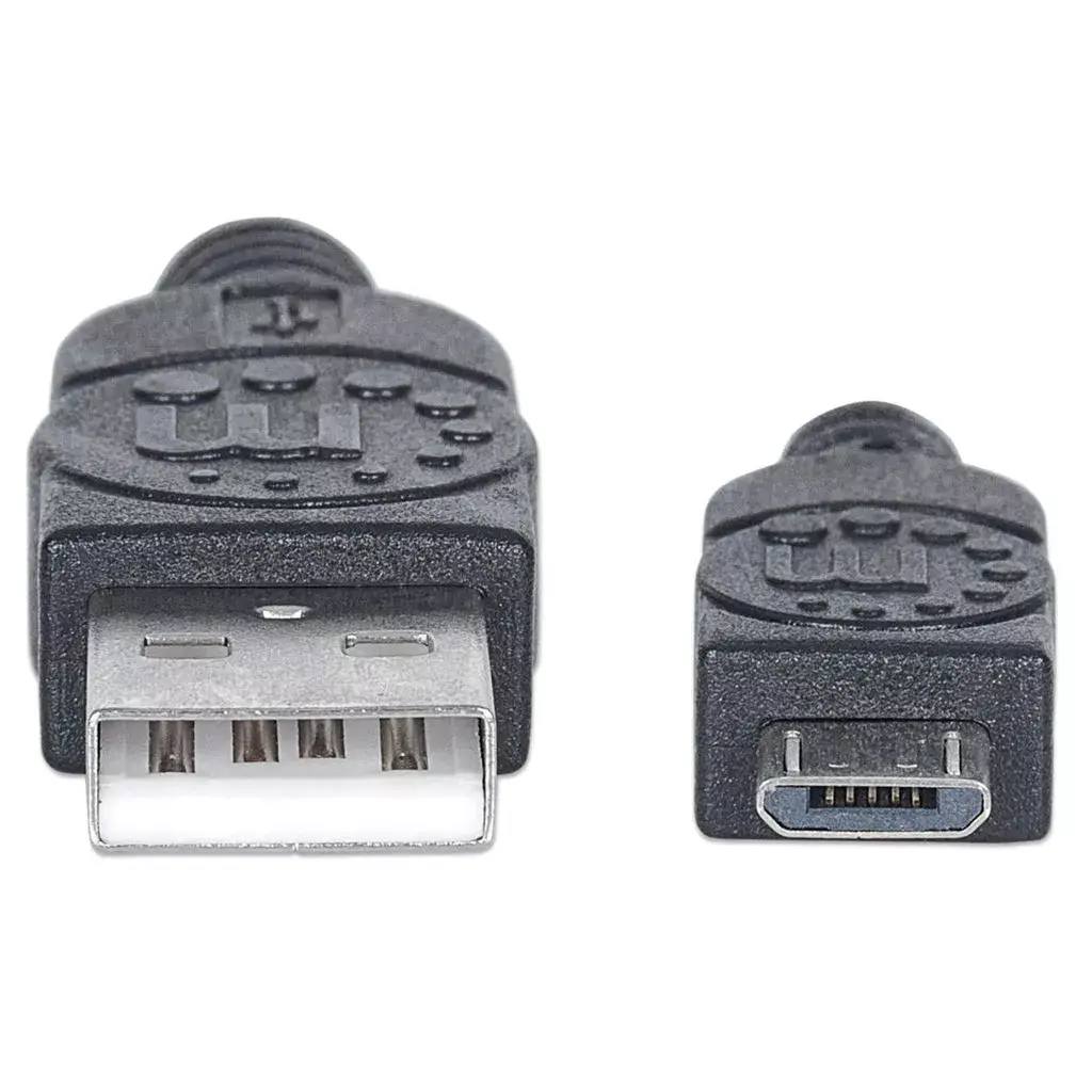 Manhattan USB-A to Micro-USB B cable — 3 m Photo 3