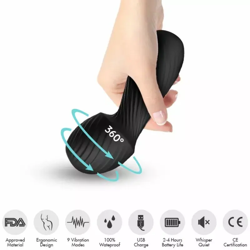 Masieris-vibrators ARMONY FOR COUPLES Dazzle Small Black Photo 2