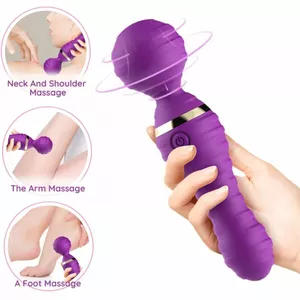 Masieris un vibrators ARMONY FOR COUPLES Freedo Small Purple — kompakts personīgais masieris pāriem