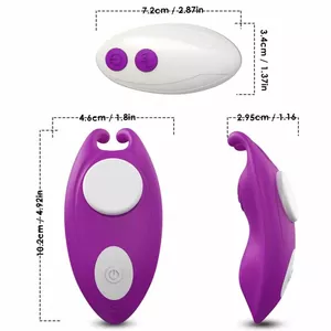 Wearable G-Spot Panties Vibrator ARMONY FOR COUPLES D-238000 with Remote Control, Purple