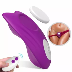 ARMONY D-238004 Wearable Panties Vibrator with Remote Control, Purple