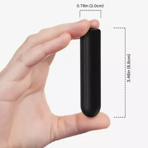 Вибратор ARMONY Силикон Черный 2 см x 8.8 см