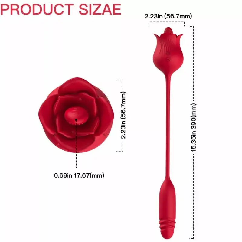 Klitorālais vibrators ARMONY FOR COUPLES Roselip Photo 4