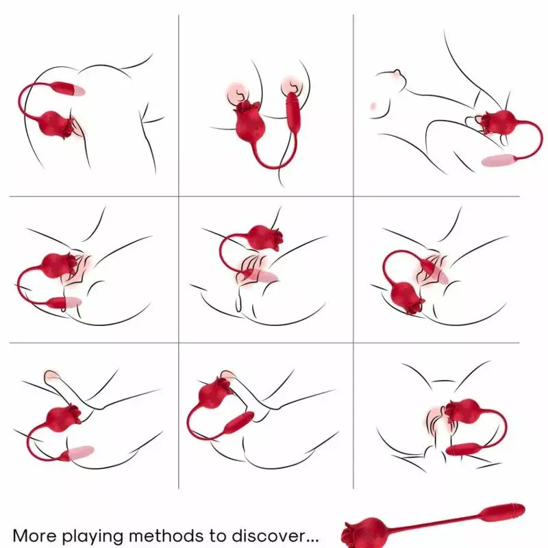 Klitorālais vibrators ARMONY FOR COUPLES Roselip Photo 5