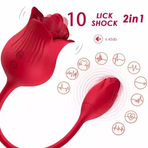 Clitoral Stimulator Vibrator ARMONY FOR COUPLES D-237967 — 10 Modes, Red