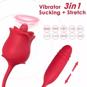 3-in-1 stimulator ARMONY D-237969 pink waves up&down — personal massager for couples