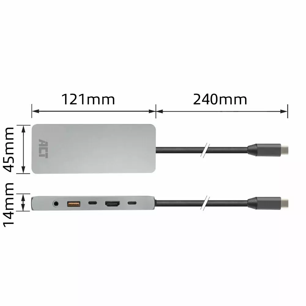 ACT USB-C dokstacija 4K 8K 30Hz Photo 11