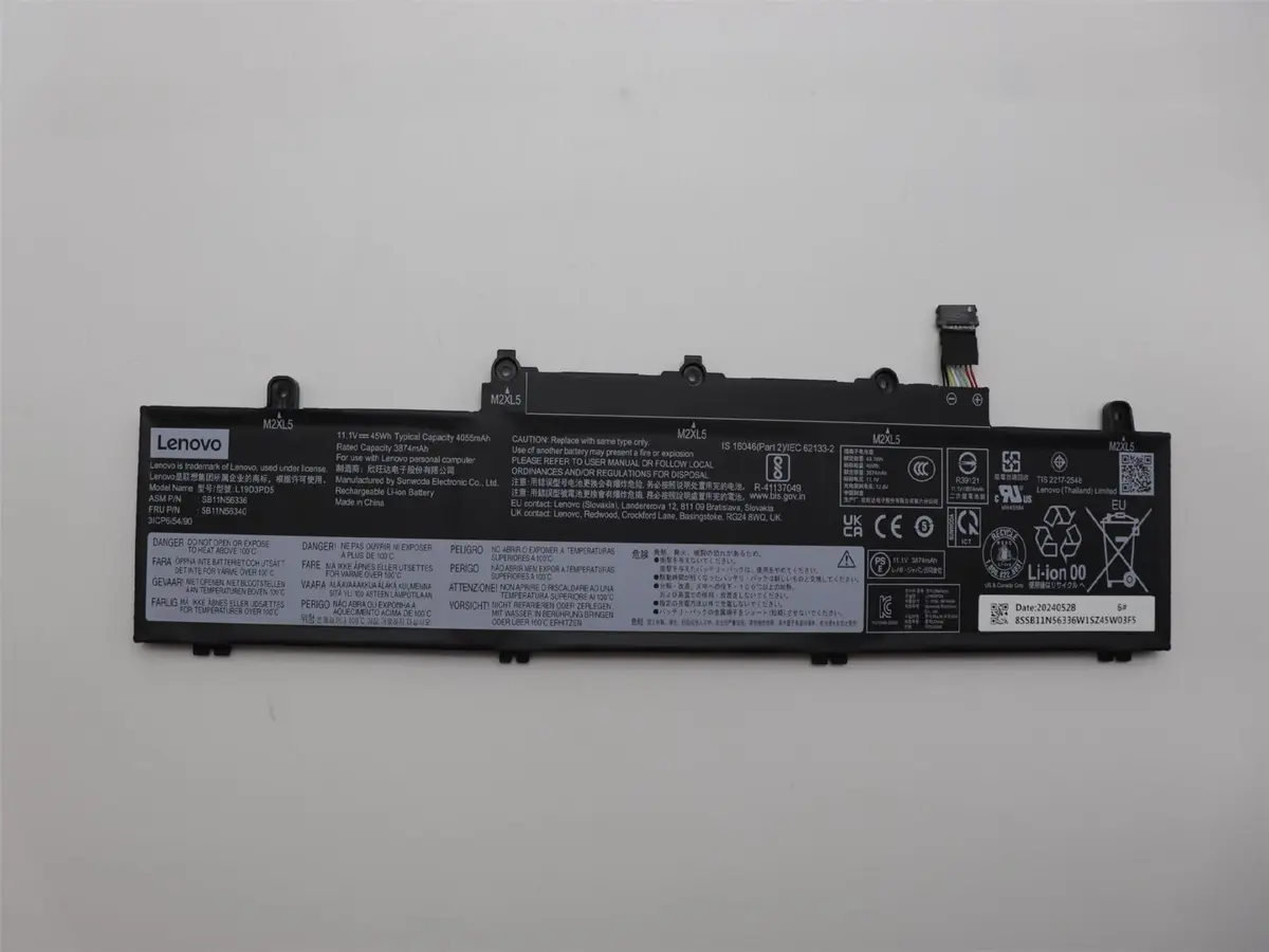 Akumulators Lenovo CP/B L19C3PD5 11.34V