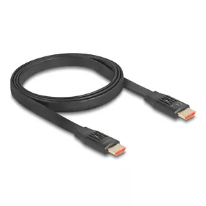 DeLOCK HDMI kabelis 5m A tips Vīriešu uz Vīrieti 48 Gbit/s Melns