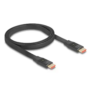 DeLOCK HDMI Cable 1m Type A Standard Black 48 Gbit/s