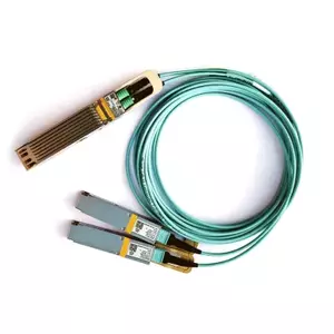 Network Cable Nvidia MFA7U10-H005 2x QSFP56 InfiniBand 5m Blue