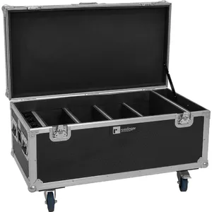 Roadinger Flightcase for 4× AKKU Multiflood IP 8×10W RGBW Wash (model 31005243)