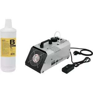 Smoke machine EUROLITE NH-10 with 1L smoke fluid, portable fog generator for events and stage