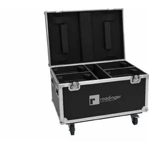 Flightcase Roadinger EYE-740 MK2 with Wheels – Roadinger transport case for lighting/control equipment