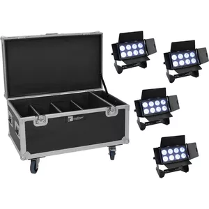 Lighting multiflood set EUROLITE 4×8×10W RGBW Wash IP (model 20001001)