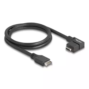 DeLOCK USB 10 Gbps Cable Type-E Key A 20 pin male to USB Type-C female angled 70 cm