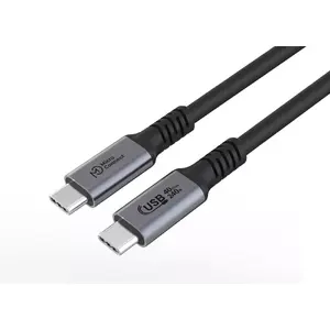 USB Cable Microconnect USB4CC05-240W 0.5m USB C 40 Gbit/s Black
