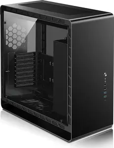 Computer case Jonsbo UMX6S E-ATX Midi-Tower, black