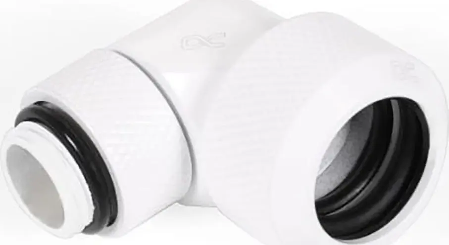 Alphacool 90° Rotatable G1/4 to 16mm Hardtube Fitting 17621 Photo 2