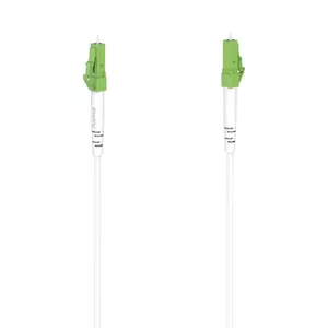 Fibre optic cable Hama 00200797 LC LC/APC G.652D 0.3 m White