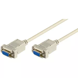 Serial Cable Goobay 68484 2m 9 Pin D-SUB Grey