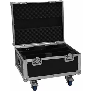 Roadinger flightcase for 4× LED CLS-9 QCL RGB/WW fixtures (model 31005222)