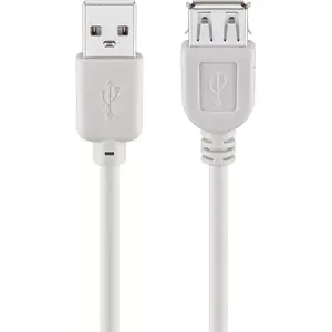 USB 2.0 Extension Cable Goobay 50961 3m Grey
