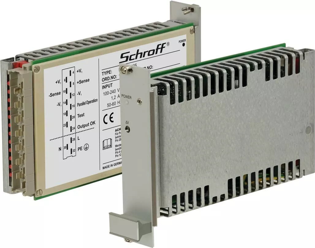 Barošanas bloks SCHROFF MAX50-112 3U 6HP