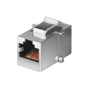 Goobay CAT 5 RJ45 2xF 1:1 CLIP