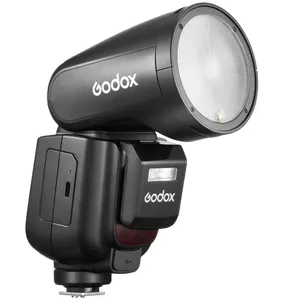 Godox V1Pro TTL Li-ion Round Head Flash for Fuji 1.5s Recycle Time