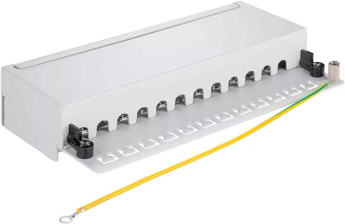 Pārejas panelis Goobay CAT 5e Mini 12 Portu Photo 2