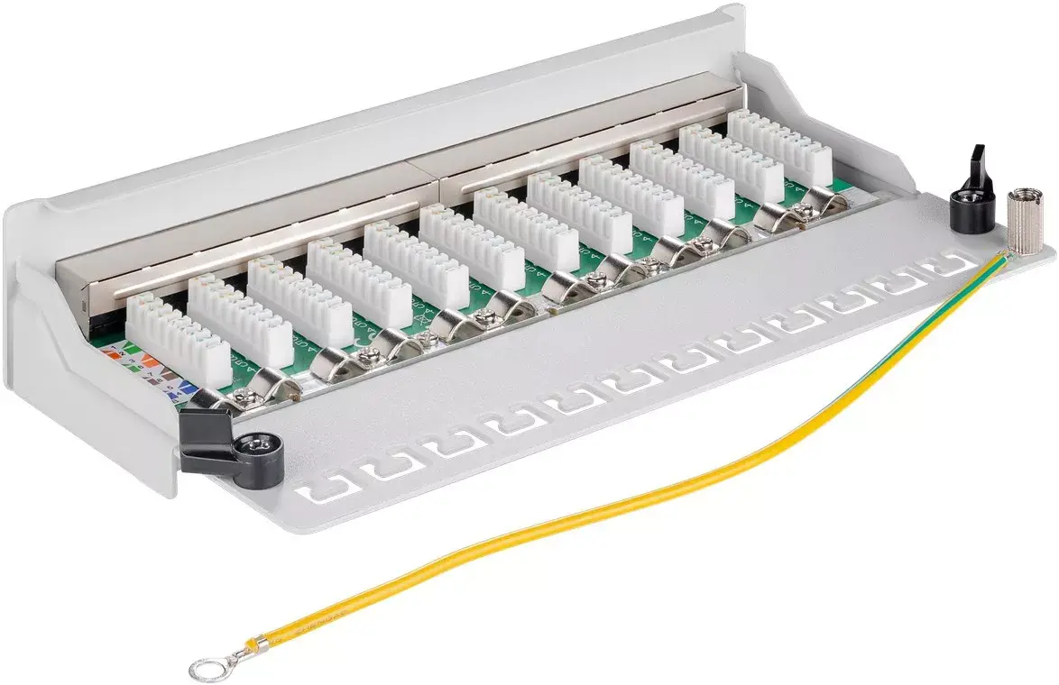 Pārejas panelis Goobay CAT 5e Mini 12 Portu Photo 3