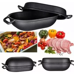 Banquet чугунная двойная жаровня 4+3 Photo 1