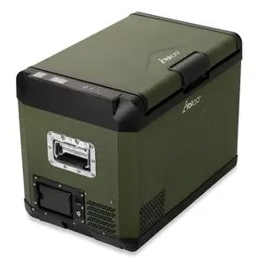 Portable compressor fridge Yolco GCX47 Green 47L capacity energy efficient