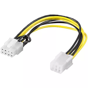 Power Cable Adapter Goobay PCI-E 6-Pin to 8-Pin 0.2m