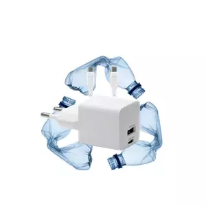 made using 100% recycled plastic