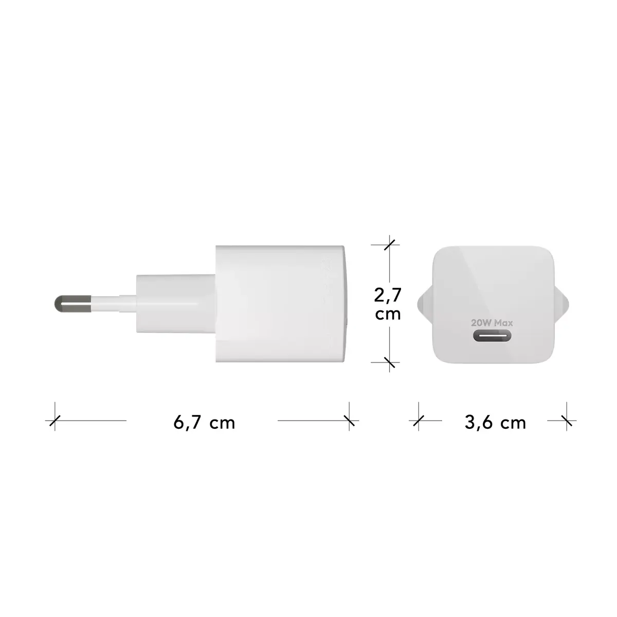 Sienas lādētājs dbramante1928 re-charge USB-C 20W Photo 5