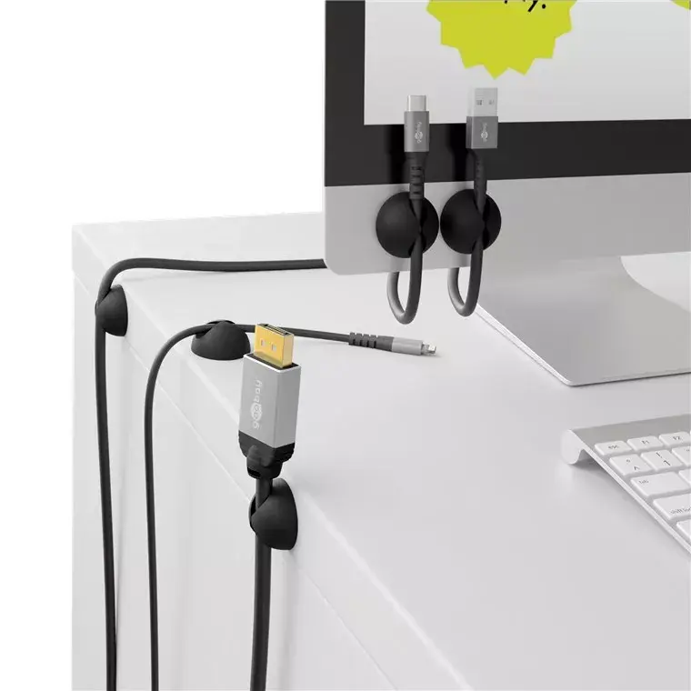 Kabeļu turētājs Goobay Cable Management 1 Slot Photo 8