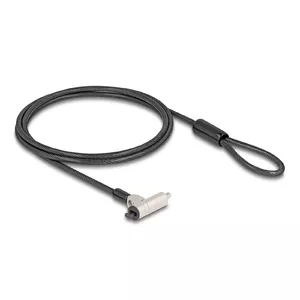 Cable Lock Navilock 20931 Black Silver 1.8m 4.5mm